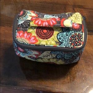 Vera Bradley large make up bag